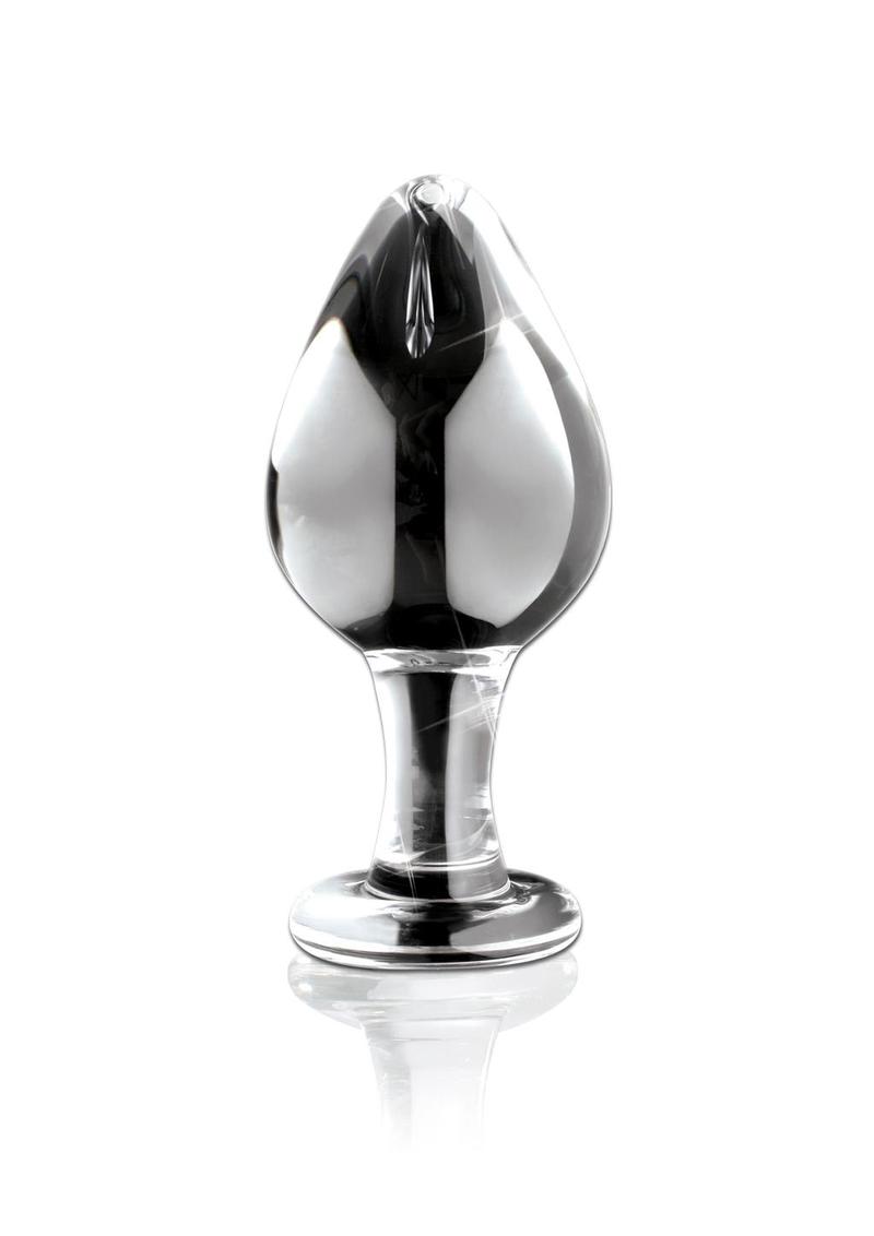 Icicles No. 25 Glass Anal Plug - Clear