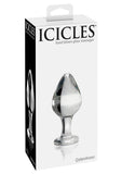 Icicles No. 25 Glass Anal Plug