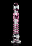 Icicles No. 6 Textured Glass Dildo