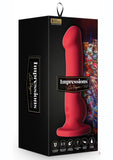 Impressions Las Vegas Rechargeable Silicone Vibrator - Crimson - Red