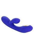 Impulse Intimate E-Stimulator Dual Wand Rechargeable Silicone Vibrator - Purple