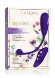 Impulse Intimate E-Stimulator Silicone Rechargeable Kegel Balls with Remote Control - Purple