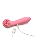 Inmi Bloomgasm Passion Petals 10x Rechargeable Silicone Rose Clitoral Stimulator