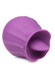 Inmi Bloomgasm Wild Violet 10x Silicone Rechargeable Licking Clit Stimulator