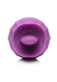 Inmi Bloomgasm Wild Violet 10x Silicone Rechargeable Licking Clit Stimulator - Purple/Violet