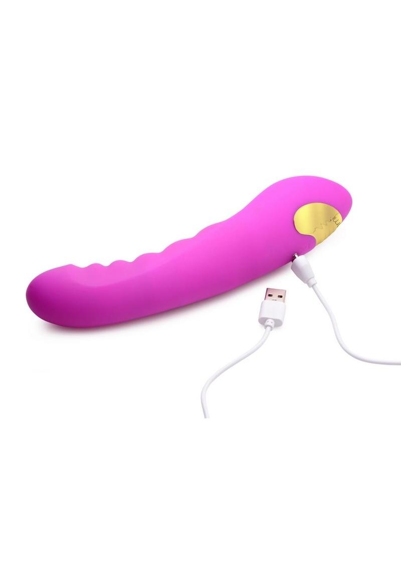 Inmi Locomotion Thrusting Silicone Vibrator - Pink