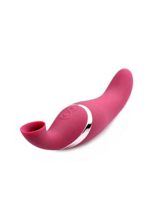 Inmi Shegasm Intense 2-In-1 Clit Stimulator and G-Spot Vibrator - Purple