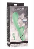 Inmi Shegasm Minty Rechargeable Silicone Suction Rabbit Vibrator