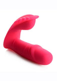 Inmi Shegasm Panty Thumper Rechargeable Silicone Panty Vibe with Remote Control - Pink