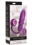 Inmi Thrust Thumper Rechargeable Silicone Vibrator with Remote Control