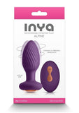 Inya Alpine Rechargeable Silicone Anal Plug with Remote Control