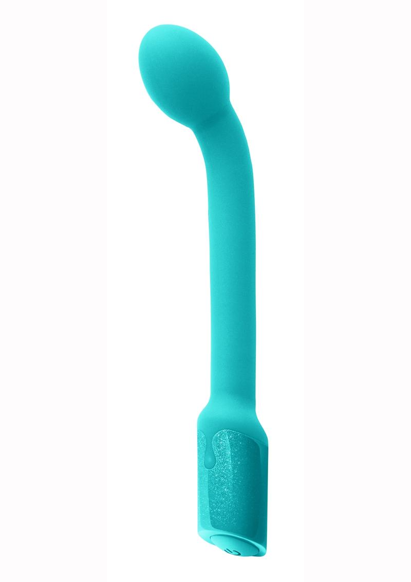 Inya Oh My G Silicone Rechargeable Wand - Blue/Teal