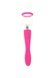 Inya Silicone Rechargeable Pump and Vibrator - Pink