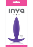 Inya Spade Silicone Butt Plug - Purple - Small