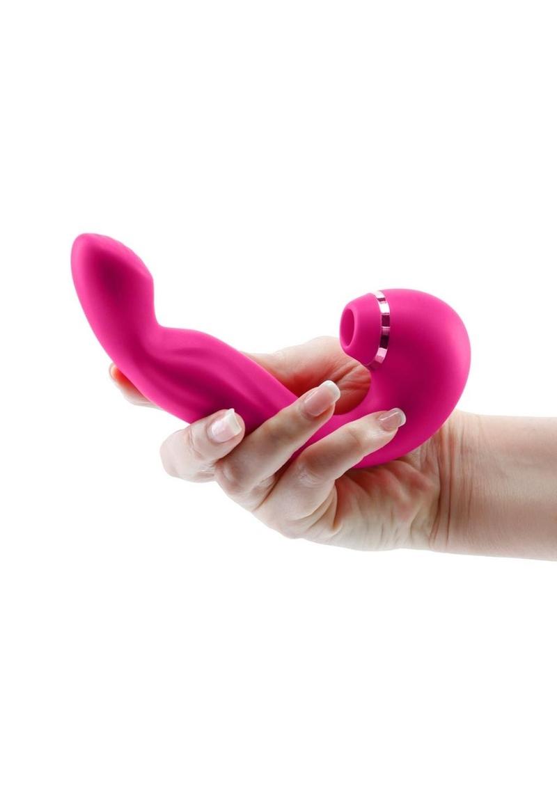 Inya Symphony Rechargeable Silicone Triple Motor Vibrator - Pink