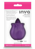 Inya The Kiss Rechargeable Silicone Clitoral Stimulator - Purple