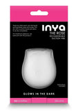 Inya The Rose Silicone Rechargeable Clitoral Stimulator - White