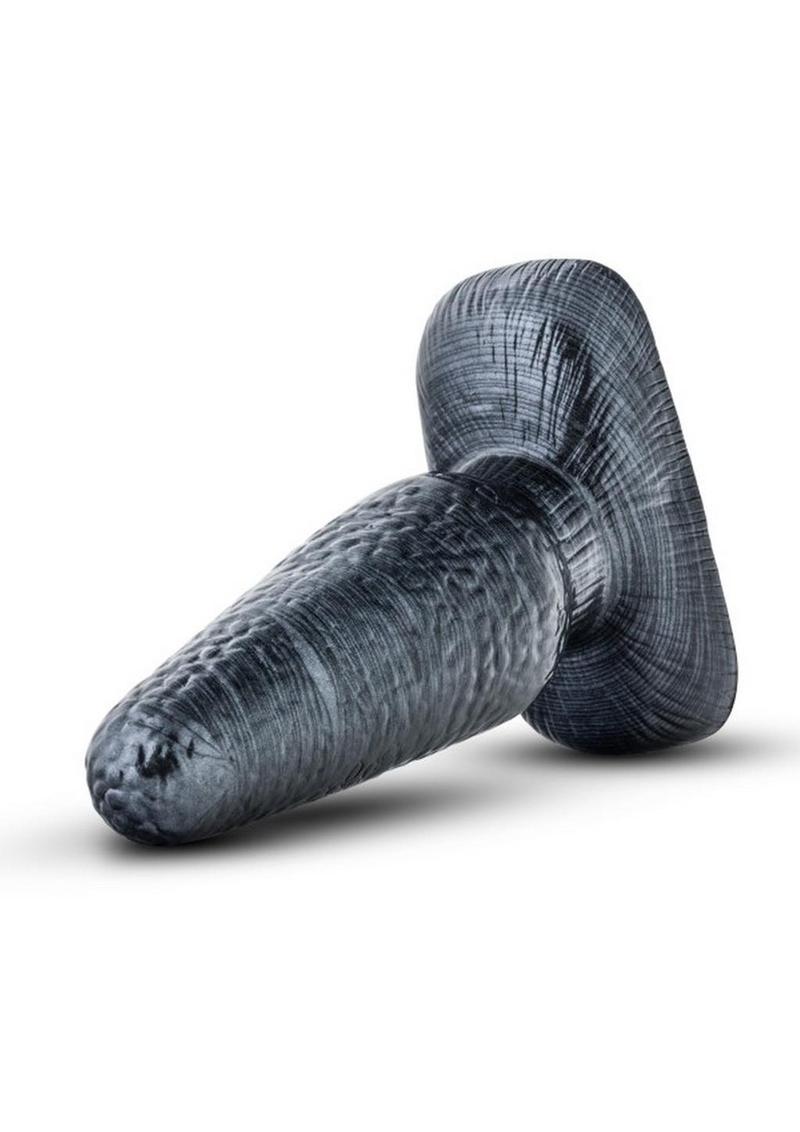 Jet The Plug Butt Plug- Carbon Metallic - Black