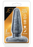 Jet The Plug Butt Plug- Carbon Metallic