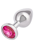 Jewel Rose Aluminum Anal Plug