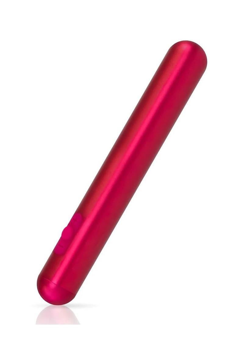 Jimmyjane Chroma Metal Rechargeable Vibrator - Pink - 5.5in