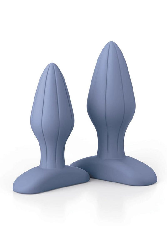 Jimmyjane Ersa Silicone Plug - Blue - Set