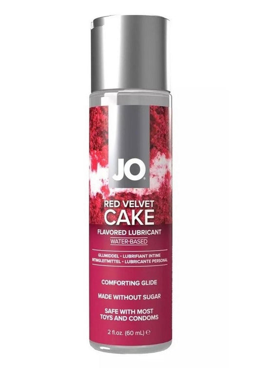 JO Red Velvet Cake Flavored Lubricant - 2oz