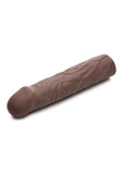 Jock Extra Long Penis Extension Sleeve - Chocolate - 3in