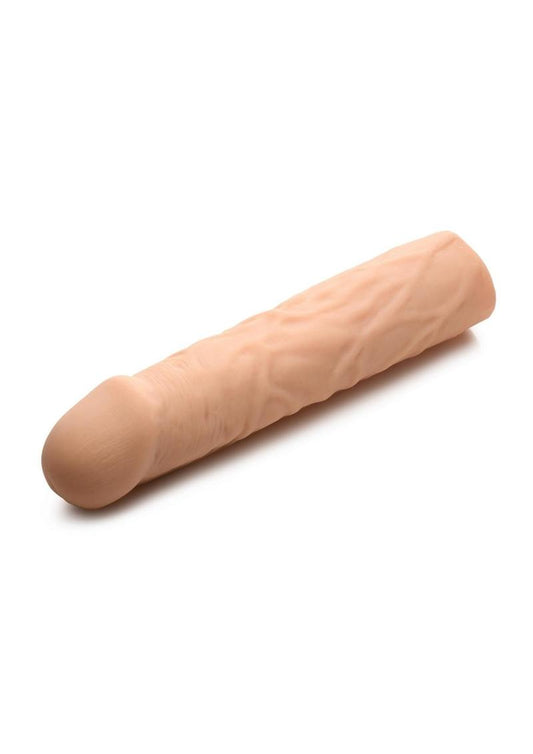 Jock Extra Long Penis Extension Sleeve - Vanilla - 3in