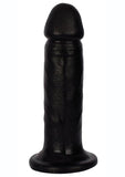 Jock Realistic Dildo - Black - 6in