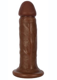 Jock Realistic Dildo - Chocolate - 6in