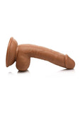 Jock Soccar Sam Dildo with Balls - Caramel - 7in