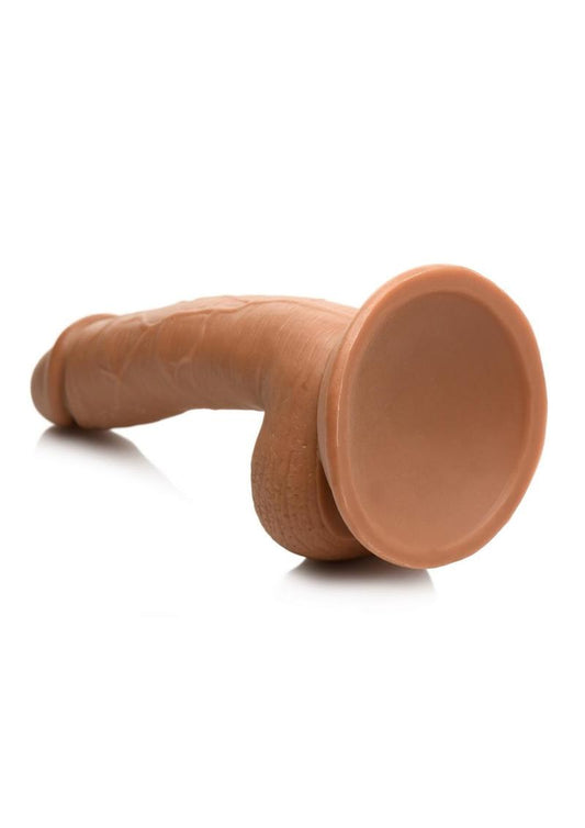 Jock Soccar Sam Dildo with Balls - Caramel - 7in