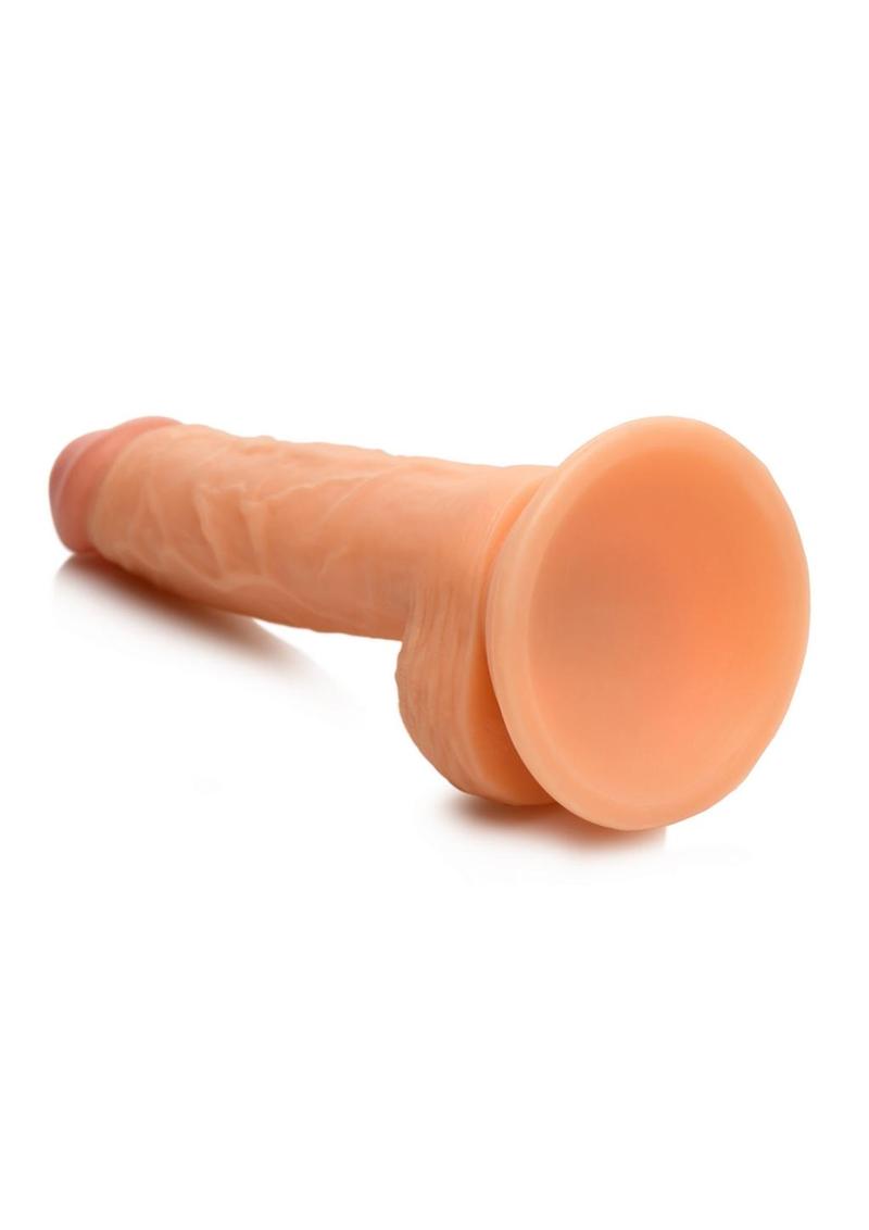 Jock Swimming Simon Dildo with Balls - Vanilla - 7in