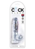 King Cock Dildo with Balls