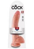 King Cock Dildo with Balls