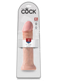 King Cock Realistic Dildo - Vanilla - 11in