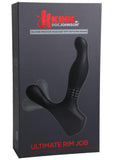 Kink Ultimate Rim Job Rechargeable Silicone Vibrating Prostate Massager with Rotating Ridges