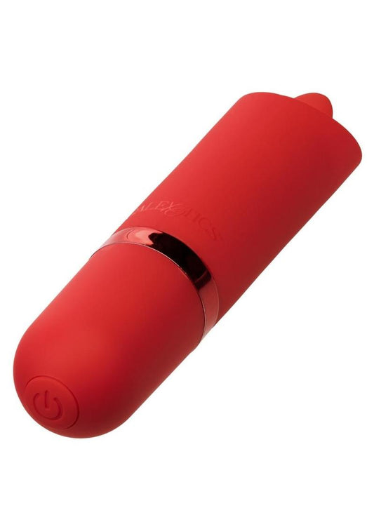 Kyst Rechargeable Silicone Tongue Clitoral Stimulator - Red