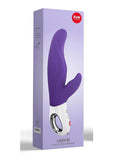 Lady Bi Silicone Vibrator with Clitoral Stimulator