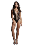 Le Desir Contrast Fence Net Teddy