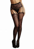 Le Desir Crotchless Cut Out Pantyhose