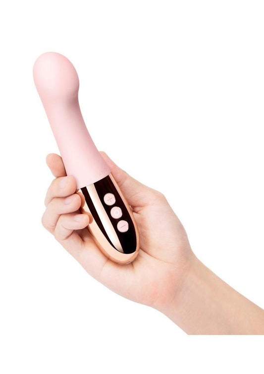 Le Wand Gee Rechargeable Silicone Body Wand - Rose Gold