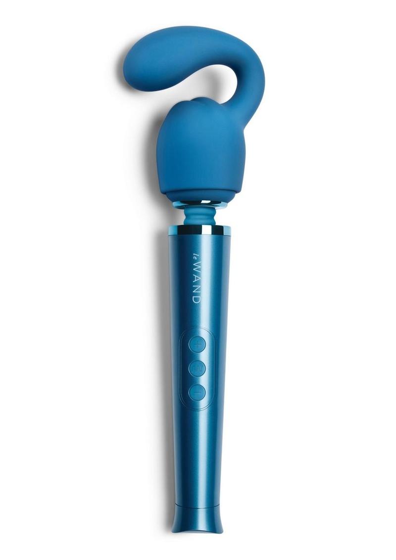 Le Wand Petite Glider Weighted Silicone Attachment - Blue