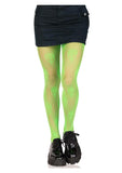 Leg Avenue Alien Net Tights - Green - One Size