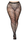 Leg Avenue Cracked Fishnet Tights