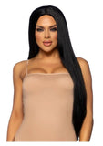 Leg Avenue Long Straight 33 Center Part Wig - Black - One Size