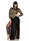 Leg Avenue Nile Queen Catsuit Dress with Jewel Collar Head