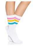 Leg Avenue Pride Crew Socks Pansexual