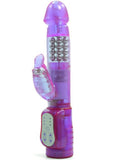 Lil Darlins Turtle Waterproof Rabbit Vibrator - Purple/Red